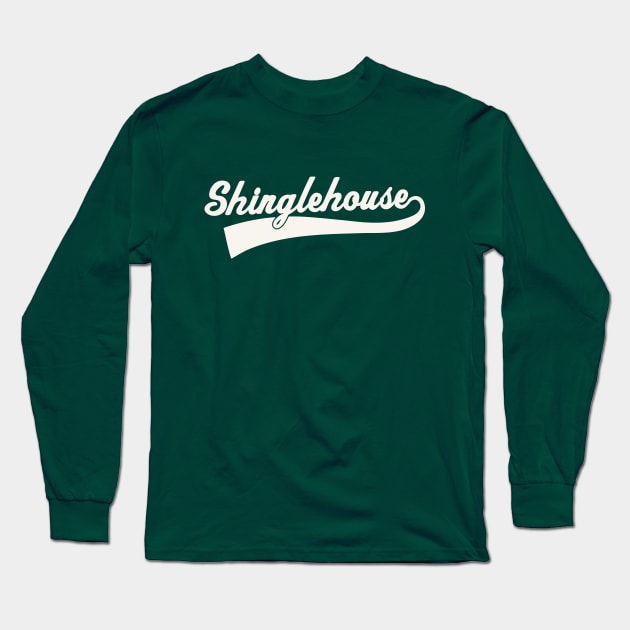 Shinglehouse PA Pennsylvania Potter County Oswago Valley Long Sleeve T-Shirt by PodDesignShop